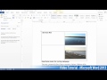 Microsoft Office Word 2013 Öğretici Adım Adım Part09 03 Tablepics Tarafından Resim 3