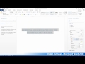 Microsoft Office Word 2013 Öğretici Adım Adım Part03 04 Etkileri Resim 4