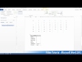Microsoft Office Word 2013 Öğretici Adım Adım Part08 04 Quicktable Tarafından Resim 4