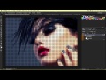 Daire / Piksel Etkisi Adobe Photoshop'ta Nokta