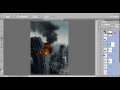 Photoshop İşleme | Film Poster Tasarım Eğitimi | Yangın Etkileri Resim 3
