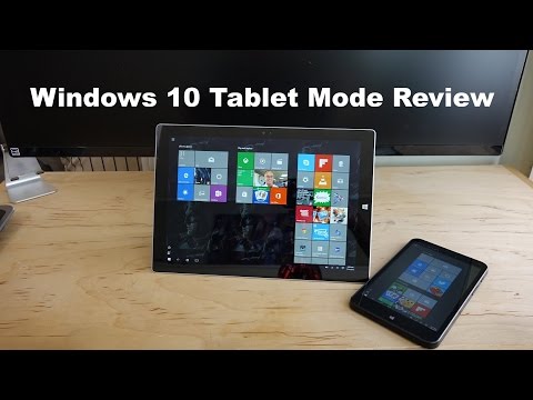 Windows 10 Tablet Modu İnceleme