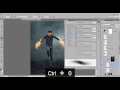 Photoshop İşleme | Film Afiş Tasarımı | Yangın Fotoğraf Efekti Resim 3