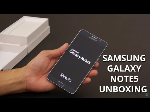 Unboxing Samsung Galaxy Note5